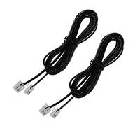 ISTOVO 2X RJ11 6P4C Cuerda Cable de Telefono Modem ADSL 2 Metros