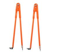 ISTOVO 2X Tamaño Grande Compases LÁPiz de PrecisiÓN de Carpintero Divisores Ajustables de Gran DiÁMetro CompÁS de Marcado y Trazado para CarpinterÍA