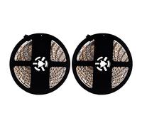 ISTOVO 2X Tira de Luz LED RGB 5M 5050 300LEDs SMD Flexible Impermeable Epoxi