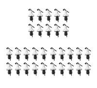 ISTOVO 30x Boquillas Una Prueba de Fugas de Dispensador de Vino Pourer Utensilios de Cocina Boquilla