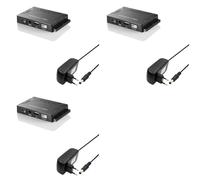 ISTOVO 3X Adaptador una USB IDE Cable USB 3.0 2.0 Sata3 para Convertidor HDD SSD de 2,5 3,5 Pulgadas Adaptador IDE, Enchufe de la UE