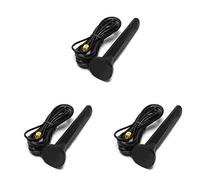 ISTOVO 3X Antena gsm GPRS 3G 4G 5G para Exteriores de Alta Ganancia 15DBi 600-6000MHz SMA Macho Impermeable Antena Magnética con Ventosa para Enrutador