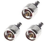 ISTOVO 3X Conector Recto de Tipo N Macho A Clavija Hembra BNC