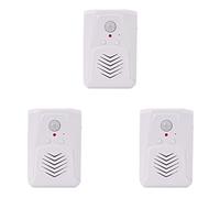 ISTOVO 3X Sensor de Movimiento Interruptor de Timbre de Puerta MP3 Timbre de Infrarrojos Inalámbrico PIR Sensor de Movimiento Aviso de Voz Timbre de Puerta de Entrada Alarma