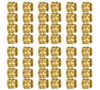 ISTOVO 400 Piezas M3 Hilo Moleteado Latón Roscado Juego de Inserto Resistente Al Tuerca de Inserción, M3X5X4