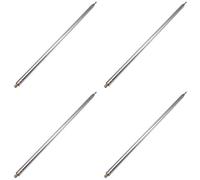 ISTOVO 4X Antena de Varilla de Tracción de Látigo de 5,6 M para Radio HF Antena V Positiva Antena GP Antena Telescópica Antena de Corta M10 DIY