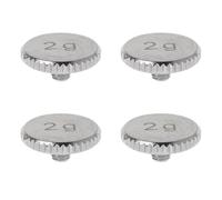 ISTOVO 4X Headshell 2G Shell Weight Turntable Metal Piezas de Instrumentos EléCtricos para SL1200 SL1210 MK2 3 5 M5G Stylus DJ,Plata