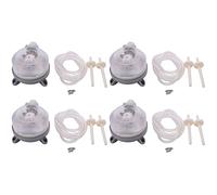 ISTOVO 4X Interruptor de Presión Diferencial de Aire 20-200Pa Interruptor de Aire de Micro-Presión Ajustable