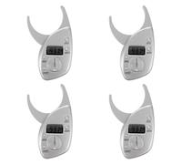 ISTOVO 4X LCD Digital de Grasa Corporal Caliper Grosor del Pliegue Cutaneo Gimnasia Salud Peso Sexo