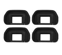 ISTOVO 4X MáScara de Ojo Ocular de Cámara 18mm Protector de Visor de Repuesto para 80D 70D 60D 77D 50D 5D 5D Mark II 6D 6D Mark II 40D 30D 20D 20Da 10D 60Da A2 A2E D30 D60