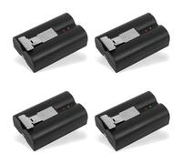 ISTOVO 4X Paquete de Batería de Anillo de Timbre, Batería de Iones de Litio de 3,65 V 6040MAh para Timbre de Cámara SM002 Batería Compatible con Anillo 8AB1S7-0EN0