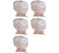 ISTOVO 50 bolsas de ostomía drenables para colostomía, ileostomía, cuidado de estomas, 20-60 mm