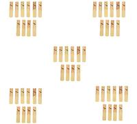 ISTOVO 50 Piezas Lengüetas de Saxofón Alto Lengüeta Alto Clásico para Saxofón 2.5 Fuerza 2 1/2 Música Regalo de Navidad Instrumentos Musicales