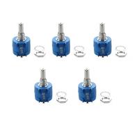 ISTOVO 5X 3590S-2-103L 10K Ohm de de Herida de Alambre Giratorio de 10 Vueltas