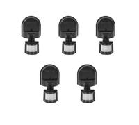 ISTOVO 5X Ac110V - 240V Interruptor de Sensor de Movimiento Pir Al Aire Libre Lámpara de Pared Sensor de Movimiento Pir Detector de 180 Grados Sensor de Movimiento Interruptor de Led