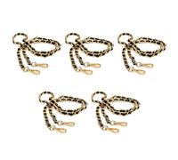 ISTOVO 5X Bolso de Cadena Bolso Cruzado Bolso de Hombro Correa Reemplazo Accesorios + Negro 120 cm