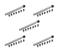 ISTOVO 5X C10 Er8A 100L Collet Chuck Holder 35Pcs Er8 Spring Collet Set