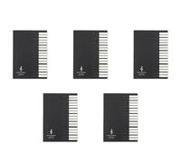 ISTOVO 5X Cinco LíNeas de Notas de la MúSica Cuaderno PortáTil de MúSica Tab Personal del BastóN de Cuaderno