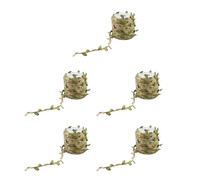 ISTOVO 5X Guirnalda de Hojas Artificiales - 20M - Follaje RúStico Liana Garden Decoraciones de Follaje Artificial para JardíN o Boda