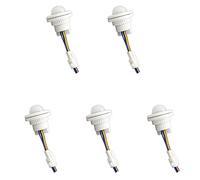 ISTOVO 5X Mini PIR Detección de Sensor de Movimiento Por Infrarrojos 220V Tiempo Ajustable Infrarrojo Automático Luz LED