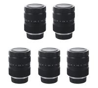 ISTOVO 5X Televisor Lente TV/Lente CCTV para CáMara C Mount 25Mm F1.4 en Negro