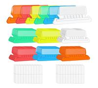 ISTOVO 60 Piezas PestañAs para Carpetas Colgantes de 2 Pulgadas y 120 Inserciones de Rejillas para para una IdentificacióN RáPida de Archivos Colgantes Inserciones de Archivos Colgantes