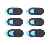 ISTOVO 6Pzs Pegatinas Escudo de Camara de Plastico Proteccion de Miradas Anti-Hacker para Movil PC Tablet PC Ordenador Portatil Cubierta de Privacidad Negro