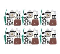 ISTOVO 6X Carburador para Fs55 Fs55R Fs38 Fs45 Fs46 Km55 Hl45 Fs45L Fs45C Fs46C Fs55C Fs55Rc Recortadora de Hilo Devorador de Hierba