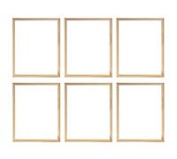 ISTOVO 6X de Madera de 40X50 cm, Marcos de Fotos DIY, Arte Adecuado para Decoración del Hogar, Pintura
