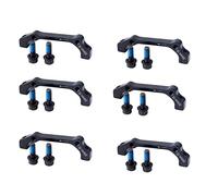 ISTOVO 6X Disc El Adaptador de Montaje de Pinza de Freno Es/Poste Delantero 180 mm Trasero 160 mm para