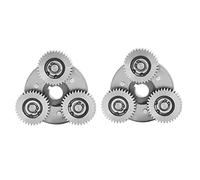 ISTOVO 6X Engranaje Planetario de 36T 38mm con Embrague para Motor Bicicleta Eléctrica Engranaje de Acero para Bicicleta Eléctrica Piezas de Bicicleta Eléctrica