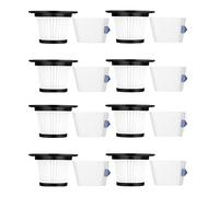 ISTOVO 8 Conjunto Filtros de Repuesto Tamiz Colador para K17 Aspiradora Sin Cable Reemplazar Partes de Filtro