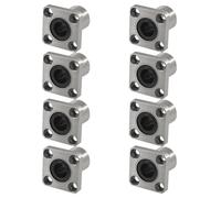 ISTOVO 8X Cojinete Lineal con Cuadrado Bujes 12 mm X 21 mm X 30 mm