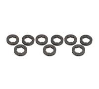 ISTOVO 9 Piezas Partes de Herramientas Recambio de Motosierra de Metal de Cadena Llanta Dentada Power Mate 325-7 para Reemplazo de Motosierra