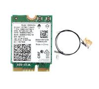 ISTOVO 9560NGW Tarjeta WiFi+Antena 1730Mbps Wireless AC 9560 Dual Band 2.4G+5G BT 5.0 802.11Ac M.2 CNVI 9560NGW Adaptador InaláMbrico