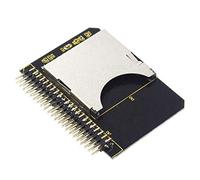 ISTOVO Adaptador IDE SD SD a 2,5 IDE 44 Pin Tarjeta Adaptadora 44Pin Convertidor Macho SDHC/SDXC/MMC Convertidor de Tarjeta de Memoria para PC PortáTil