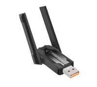 ISTOVO Adaptador USB WiFi6 AX900 2,4 G/5 GHz Bluetooth 5,4 900 Mbps Dongle USB Receptor WLAN Inalámbrico para Win7/10/11 (32/64 bits)