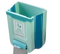 ISTOVO Basurero Plegable para Cocina, de Pared, para Puerta de Armario, para Vehículos. B