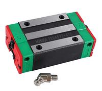 ISTOVO Bloque de guía de carril lineal de acero HGH20CA de 20 mm para equipos de fabricación de piezas de máquinas CNC