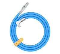 ISTOVO Cable de Datos Mecánico de Doble Codo Giratorio de Tipo C A Tipo C de 180°. Cable de Carga Rápida y Transferencia de Datos para Tabletas y Portátiles de 2 M.