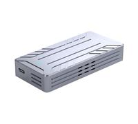ISTOVO Carcasa para SSD NVMe de 40 Gbps Adaptador M.2 A USB con Ventilador de Refrigeración Incorporado Carcasa de Aluminio Admite Tamaños 2242/2260/2280