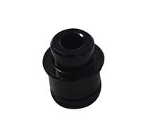 ISTOVO Cilindro Adaptador de Buje de Bicicleta Cubo de Eje Pasante de 12Mm una M9 una LiberacióN RáPida, Adaptador de ConversióN Delantero y Trasero, Tapa de Extremo, Piezas de Bicicleta