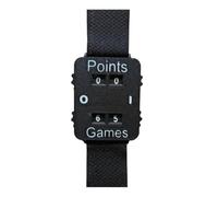 ISTOVO Contador de Puntuación Portátil para Muñeca Cricket/Tenis/Padel Pulsera de Seguimiento de Puntuación Instantánea para Entrenadores, Árbitros y Jugadores A