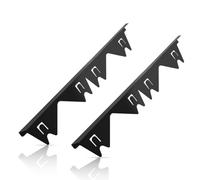ISTOVO Cubierta de Estufa de Acero Inoxidable, Protector de Estufa, Relleno de Estufa de Cocina, Kit de Molduras de Estufa, Longitud Ajustable de 13,8 Pulgadas A 27,6 Pulgadas