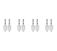 ISTOVO Cucharas de Absenta de 8 Piezas, Kit de Fabricación de Cucharas de Cócteles de Absenta de Acero Inoxidable Gotero Gótico para Fuente de Absenta