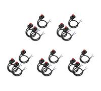 ISTOVO DC 0/1-10V Atenuador LED con Perilla, Atenuador Pasivo de Bajo Voltaje Atenuación PWM para 0-10V o 1-10V Controlador LED Electrónico Regulable 15 Piezas