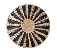 ISTOVO Decoración para Colgar en la Pared, Cesta de Pared, Decoración del Hogar, Arte de Pared Natural Hecho A Mano para Cocina, Dormitorio, Sala de Estar, Adorno A1