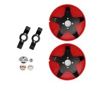 ISTOVO Disco Desmalezadora, Cuchillas Desmalezadoras, Placa Desmalezadora para Recortadora, Cabezal de Repuesto Universal para Desmalezadora.