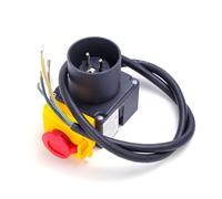 ISTOVO Enchufe del Interruptor del Partidor de Troncos de 250 V para Partidor de Madera HCK3T 23221153 Herramientas de Interruptores Electromagnéticos del Partidor de Madera de 250 V
