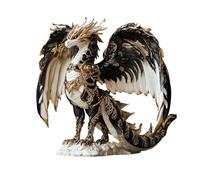 ISTOVO Estatua de Dragón, Figura Acrílica, Ideal para el Hogar, la Oficina, el Estudio o la Vitrina, Decoración de Mesa, Regalo